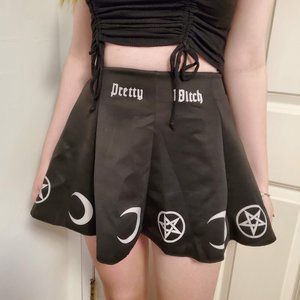 🖤DC Witch Pretty Witch Skater Skirt O/S🖤